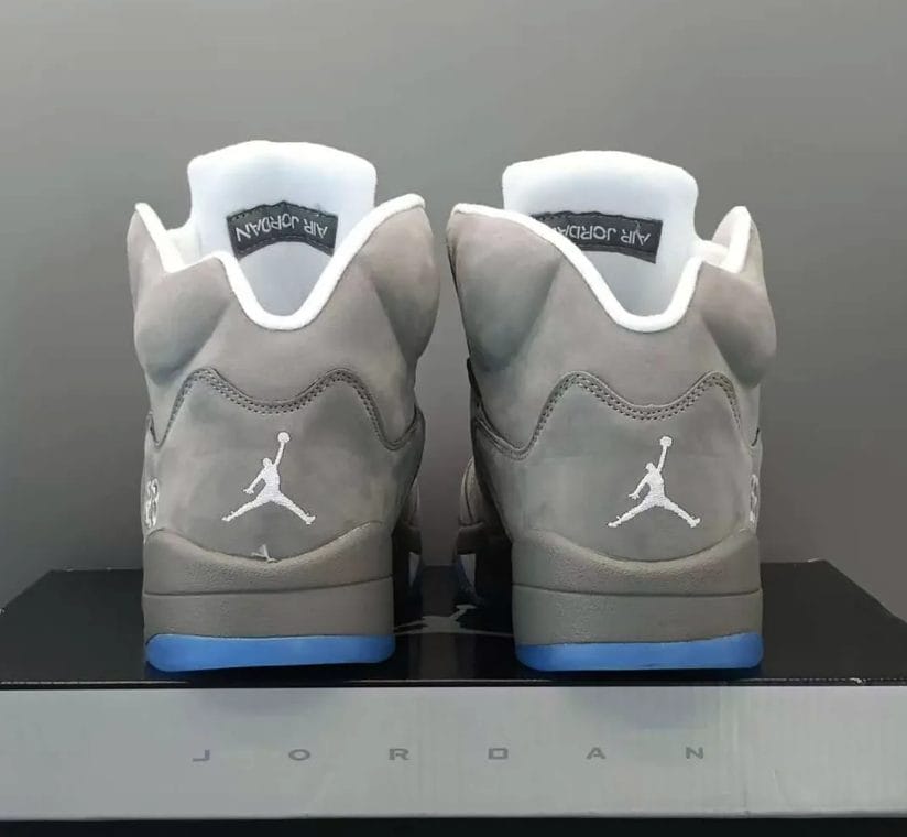Air Jordan 5 Wolf Grey Shoes Sneakers - Image 4