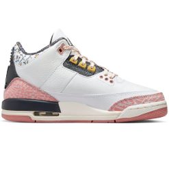 AJ 3 Red Stardust Shoes Sneakers