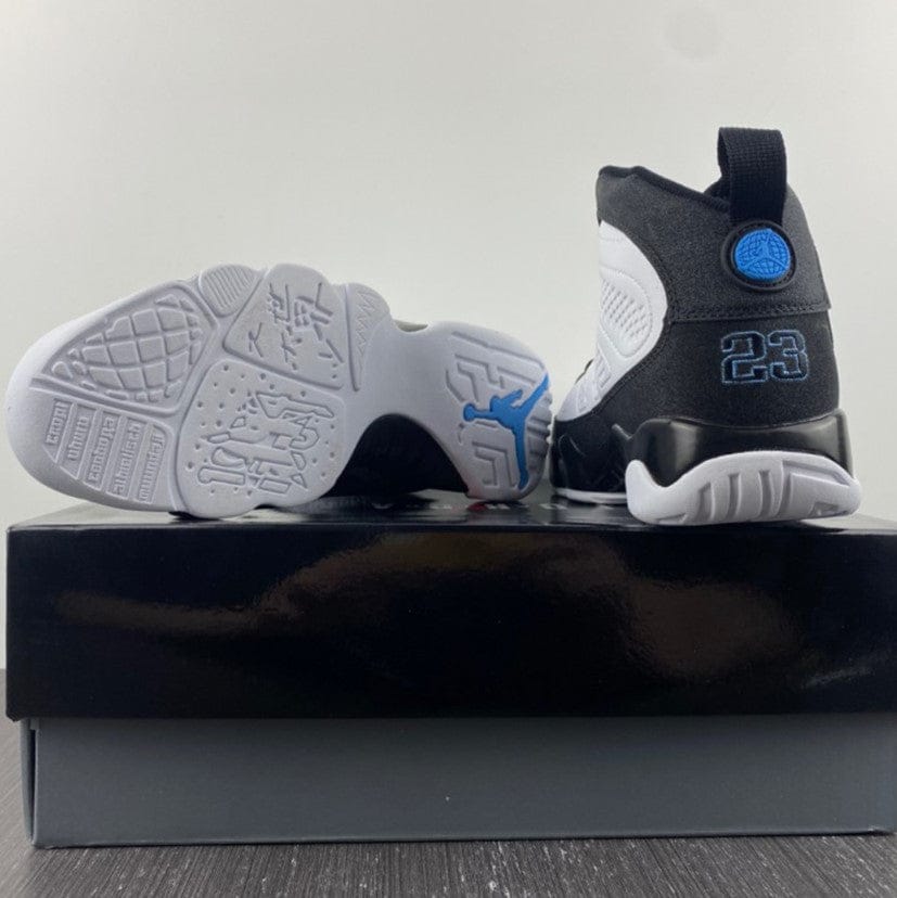 Air Jordan 9 Black University Blue Shoes Sneakers - Image 12