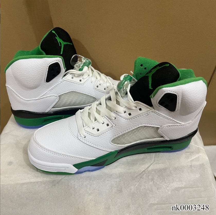 Air Jordan 5 Lucky Green Shoes Sneakers - Image 8