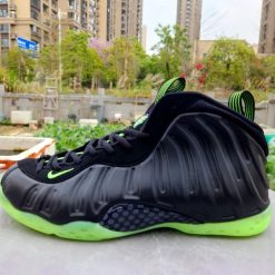 Alternative view of Air Foamposite One Black Volt Shoes Sneakers
