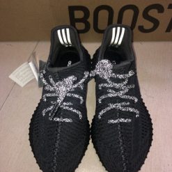 Alternative view of Yeezy Boost 350 V2 Black (Non-Reflective) Shoes Sneakers