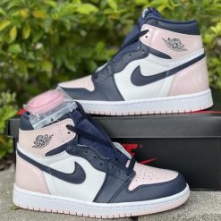 Alternative view of Air Jordan 1 High OG Bubble Gum Shoes Sneakers