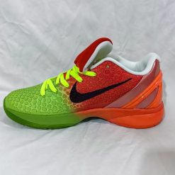 Alternative view of Kobe 6 Protro Grinch Custom Shoes Sneakers