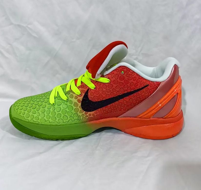 Kobe 6 Protro Grinch Custom Shoes Sneakers - Image 2