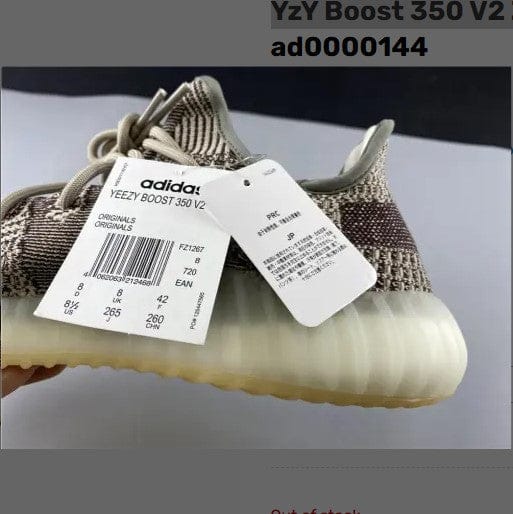 Alternative view of Yeezy Boost 350 V2 Zyon Shoes Sneakers