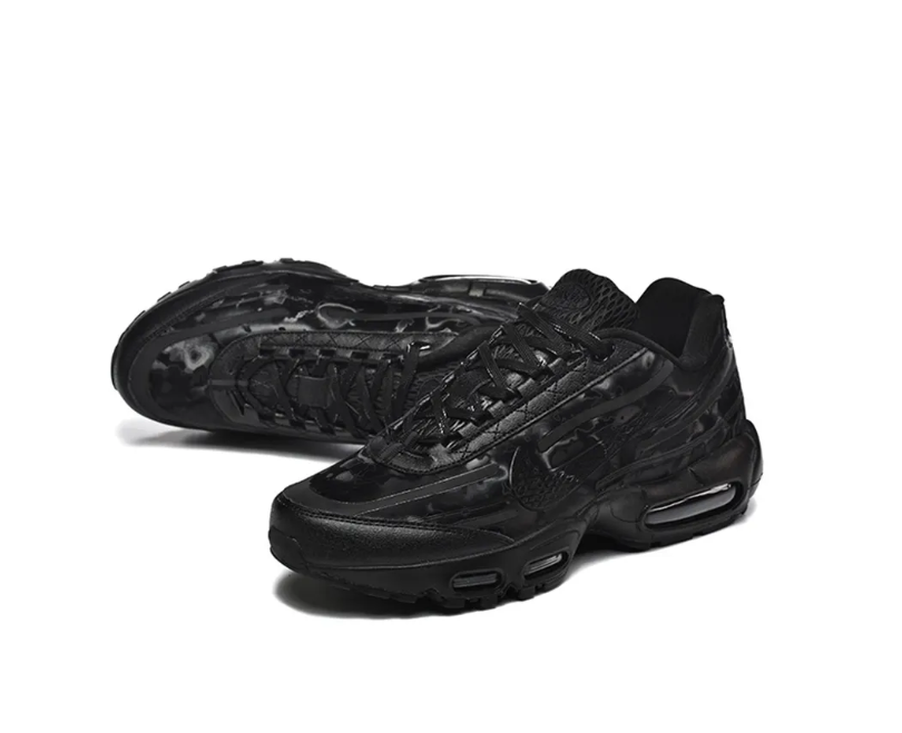 WORKSOUT x AM 95 Uniform Black Anthracite Shoes Sneakers - Image 3