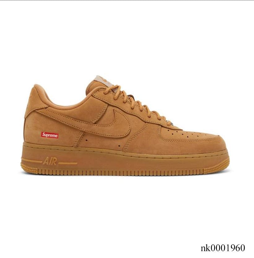 Air Force 1 Low SP Supreme Wheat Shoes Sneakers - Image 5