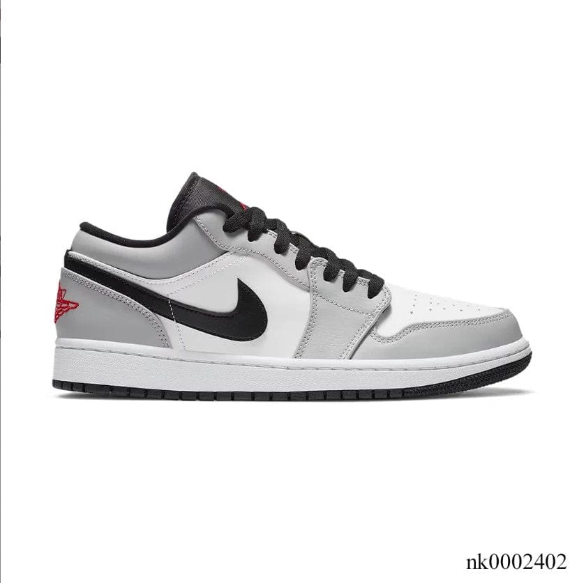 Alternative view of Air Jordan 1 Low Light Smoke Grey Shoes Sneakers