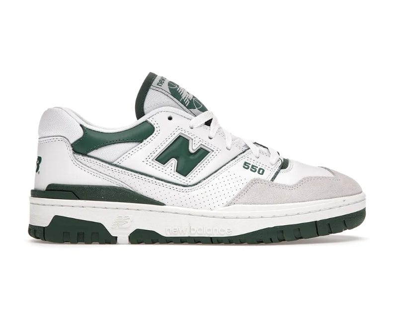 New Balance 550 White Green Shoes Sneakers