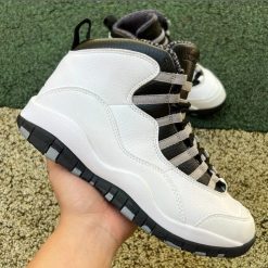 Alternative view of Air Jordan 10 Retro Steel Shoes Sneakers