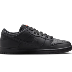 SB Dunk Low Pro ISO Triple Black Shoes Sneakers
