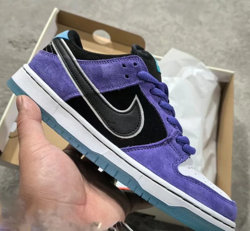 Hayley Wilson x SB Dunk Low Court Purple Shoes Sneakers - Image 3