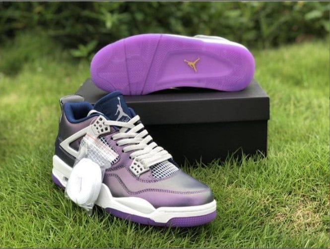 Air Jordan 4 Retro Monsoon Blue (GS) Shoes Sneakers - Image 8