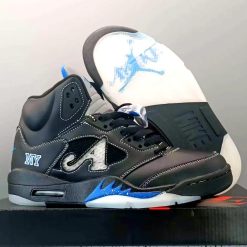 Alternative view of Awake NY x Air Jordan 5 Racer Blue Shoes Sneakers