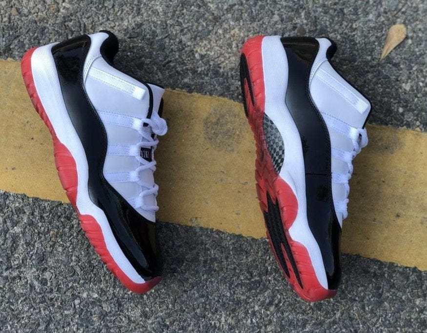 Air Jordan 11 Retro Low Concord Bred Shoes Sneakers - Image 12
