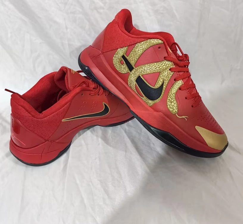 Kobe 5 Year of the Mamba (University Red) Shoes Sneakers - Image 4