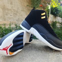 Alternative view of Air Jordan 12 Reverse Taxi Shoes Sneakers