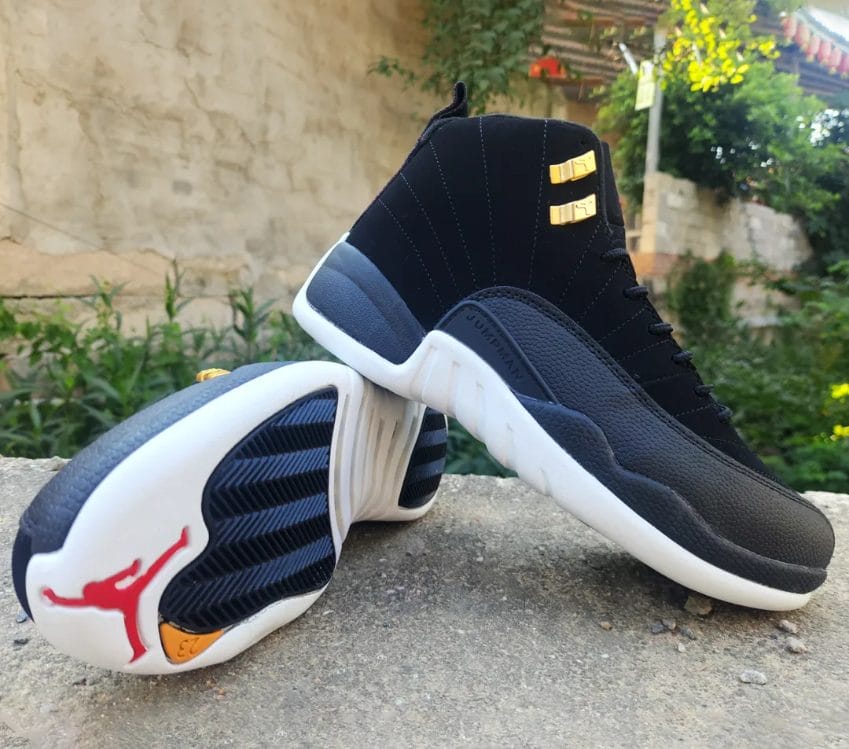 Air Jordan 12 Reverse Taxi Shoes Sneakers - Image 2