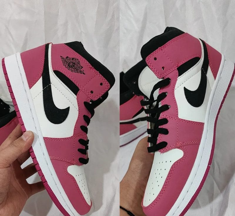 Air Jordan 1 Mid SE “Light Berry” Shoes Sneakers - Image 3