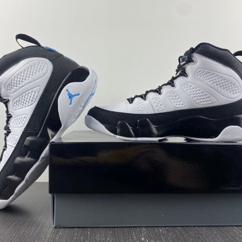 Air Jordan 9 Black University Blue Shoes Sneakers - Image 13