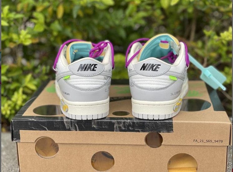 Dunk Low Off-White Lot 21 Shoes Sneakers - Image 4