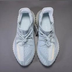 Alternative view of Yeezy Boost 350 V2 Cloud White (Non-Reflective) Shoes Sneakers
