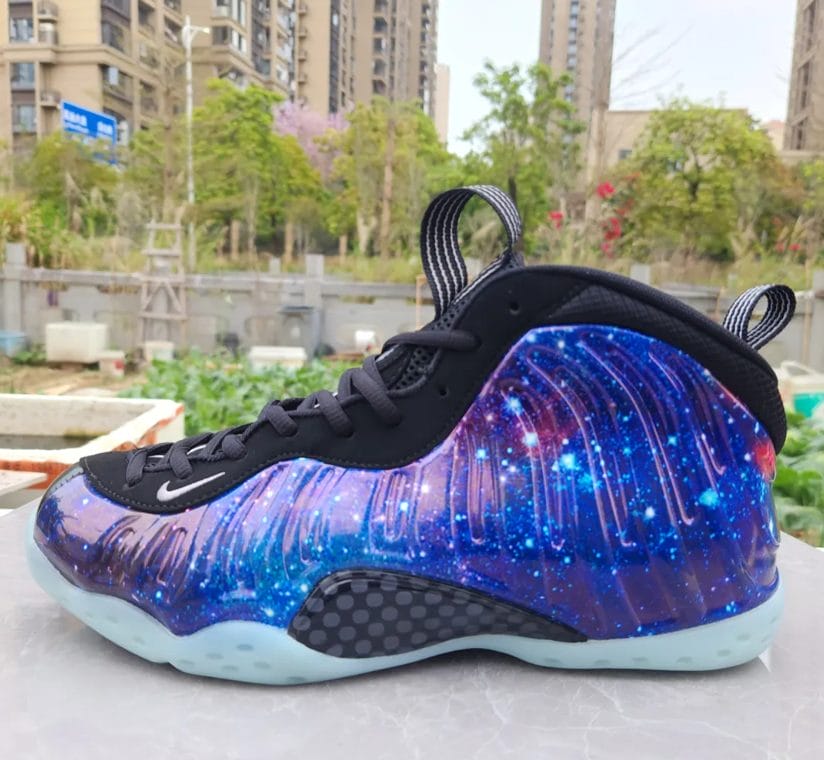 Air Foamposite One Galaxy Shoes Sneakers - Image 3