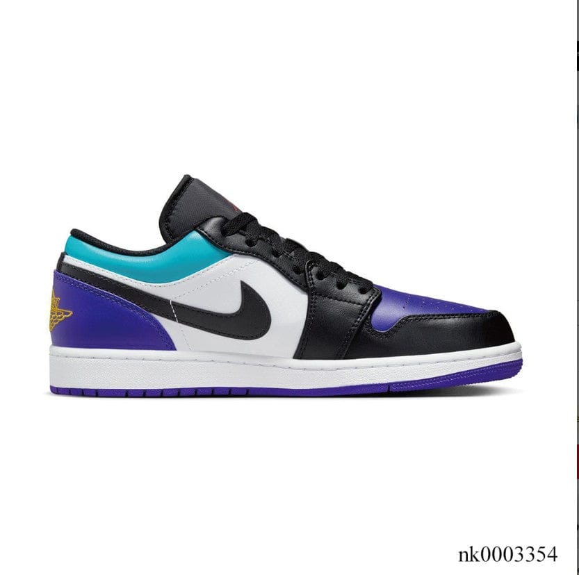 Alternative view of Air Jordan 1 Low Court Purple Tropical Twist Shoes Sneakers