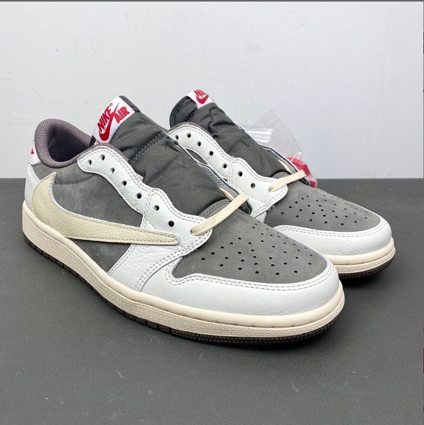Travis Scott x Air Jordan 1 Low OG Reverse Mocha Shoes Sneakers - Image 3