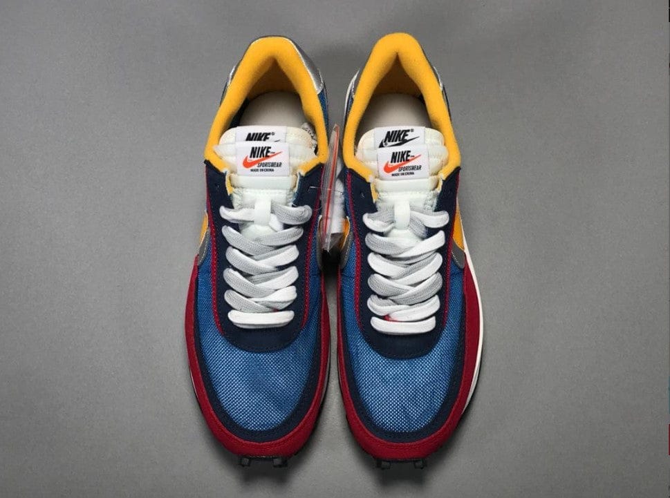 Nike LD Waffle Sacai Blue Multi Shoes Sneakers - Image 7