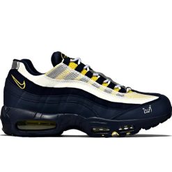 Eric Koston x AM 95 SB Obsidian Speed Yellow Shoes Sneakers