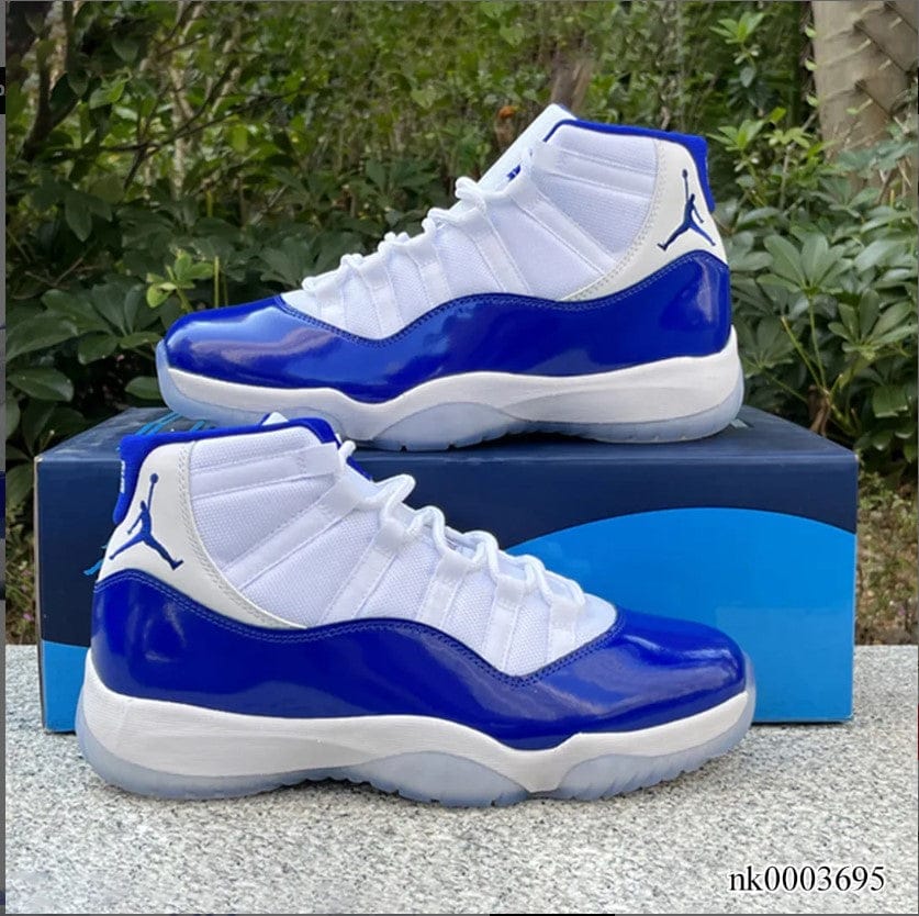 Air Jordan 11 Blue White Shoes Sneakers - Image 13