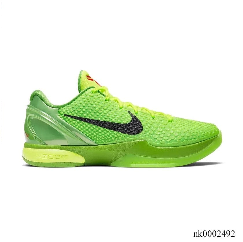 Alternative view of Kobe 6 Protro Grinch 2020 Shoes Sneakers