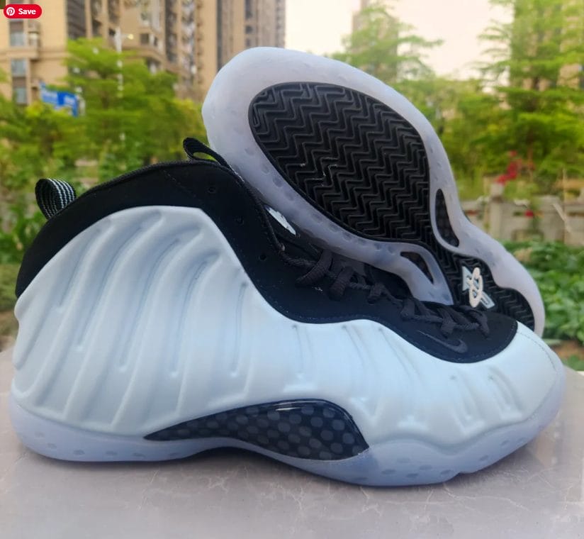 Air Foamposite One Psychic Blue Shoes Sneakers - Image 3