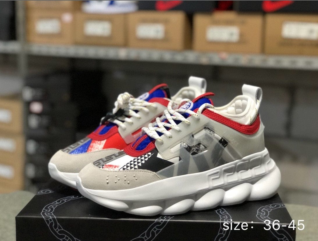 Versace x Chain Reaction Clash Shoes Sneakers - Image 2