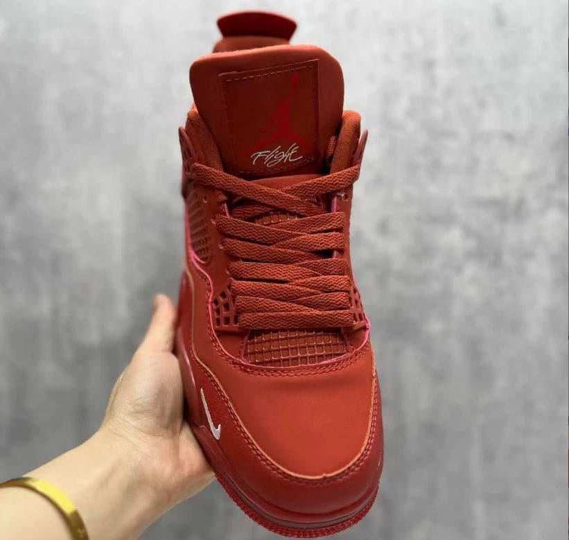 Nigel Sylvester x Air Jordan 4 Brick by Brick Shoes Sneakers - Image 13