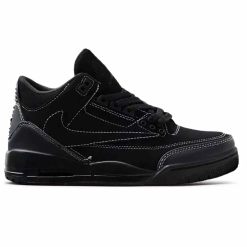 Travis Scott x AJ 3 Black Cat Shoes Sneakers