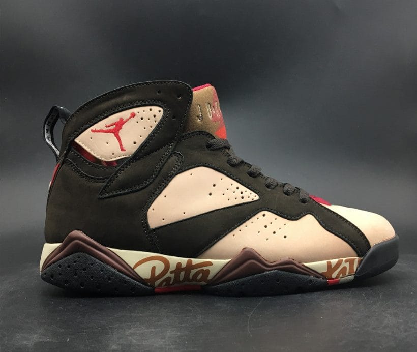 AJ 7 Retro Patta Shimmer Shoes Sneakers - Image 5