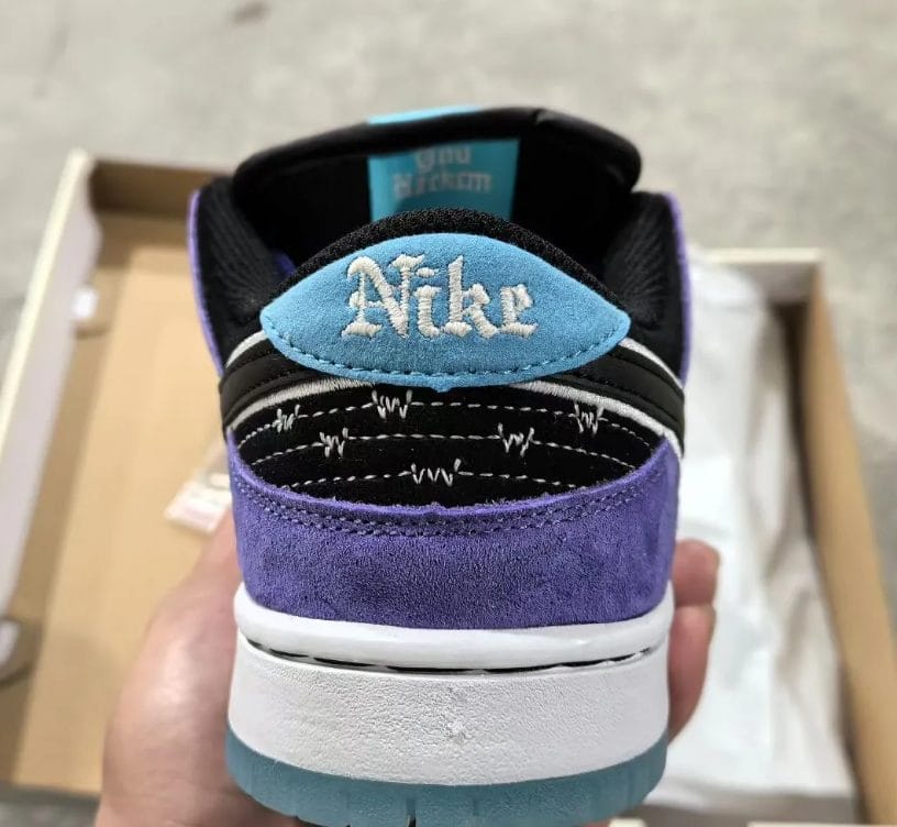 Hayley Wilson x SB Dunk Low Court Purple Shoes Sneakers - Image 4