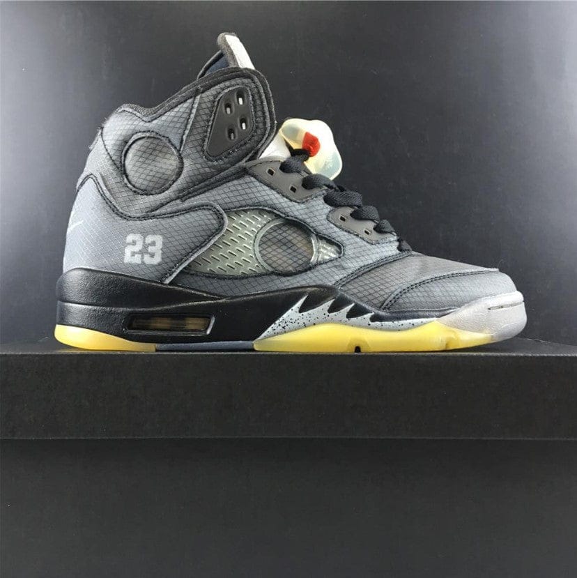 Air Jordan 5 Retro OW Black Shoes Sneakers - Image 12