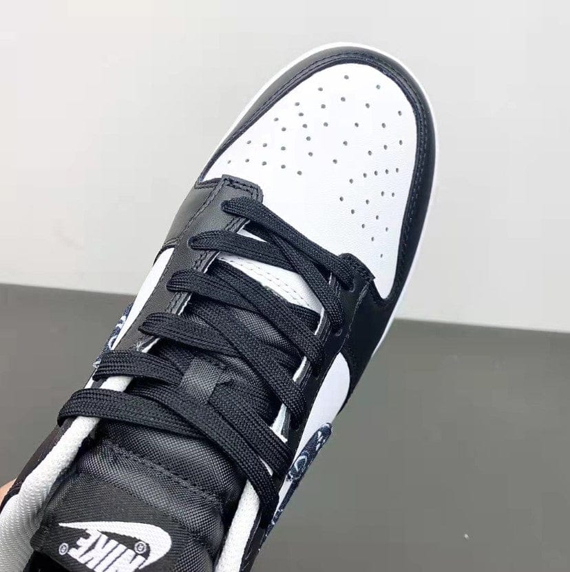 Alternative view of Dunk Low Black Paisley Shoes Sneakers