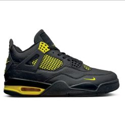 Nigel Sylvester x Kobe Bryant x Air Jordan 4 Thunder Shoes Sneakers