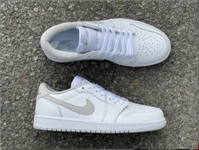 Air Jordan 1 Low OG Neutral Grey Shoes Sneakers - Image 6