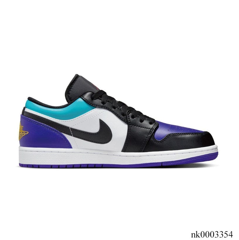 Air Jordan 1 Low Court Purple Tropical Twist Shoes Sneakers