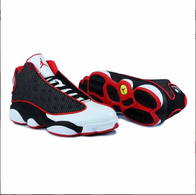 Air Jordan 13 White Black Red Mesh Shoes Sneakers - Image 5