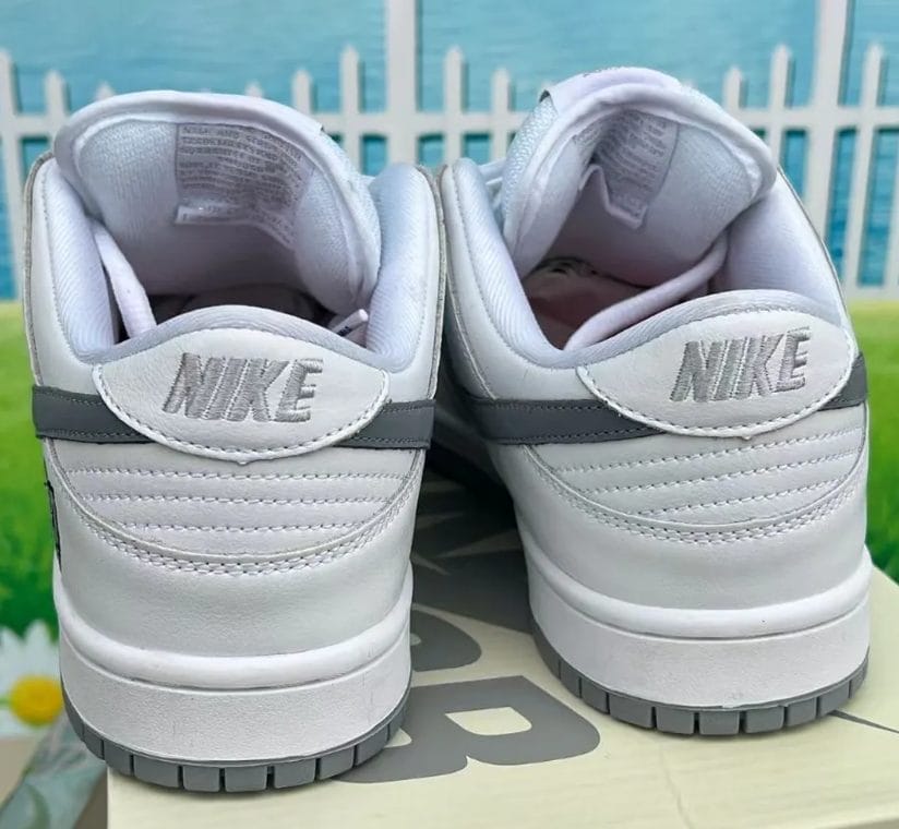 SUP x Dunk Low SB White Shoes Sneakers - Image 4