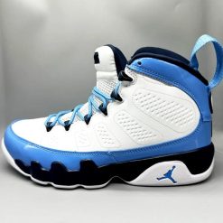 Alternative view of Air Jordan 9 UNC PE Shoes Sneakers