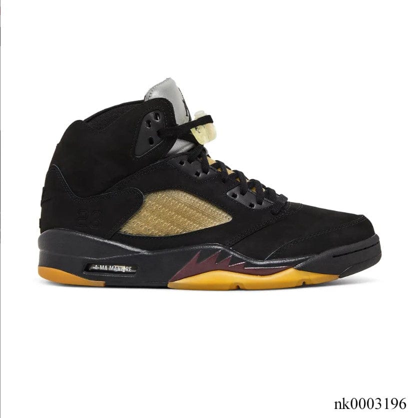 A Ma Maniére x AJ 5 BlackBurgundy Crush - Image 6