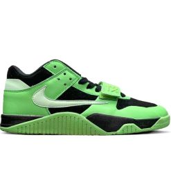 Travis Scott x Jumpman Jack Green Spark Shoes Sneakers